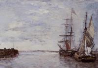 Boudin, Eugene - The Port at Deauville